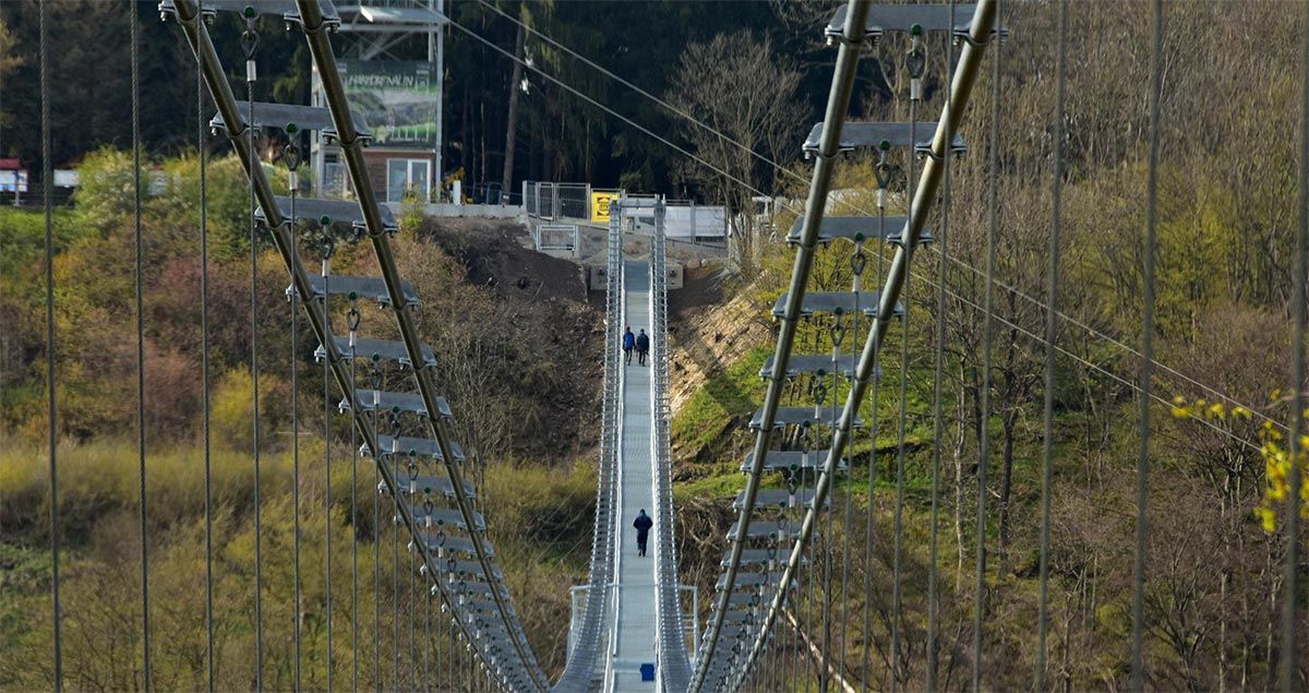 Falkner Maschinenbau Hängebrücke Rappode