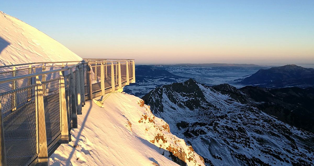 Falkner Maschinenbau Steig am Nebelhorn in Oberstdorf